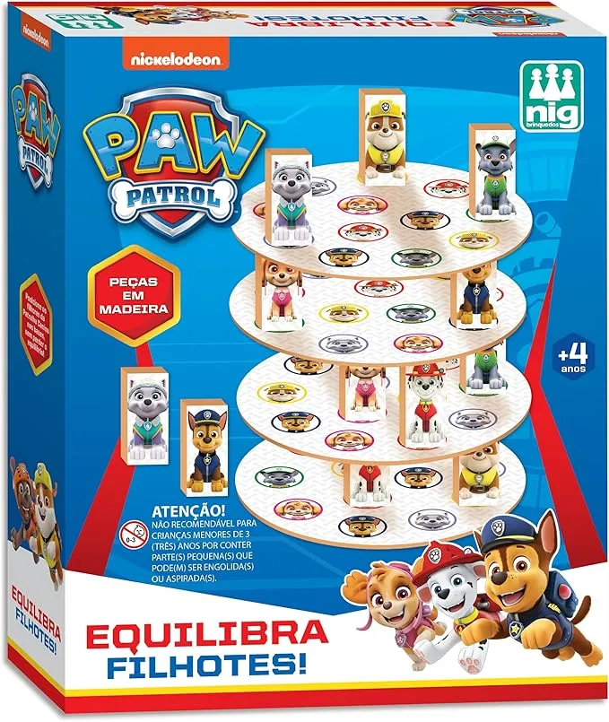 Equilibra Filhotes Patrulha Canina
